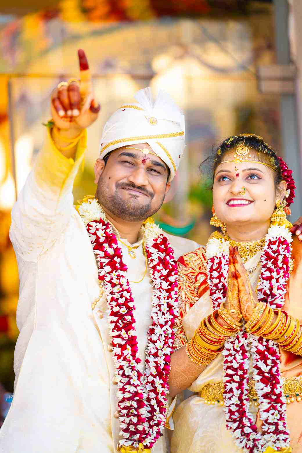 auspicious-beginnings-a-newlywed-couple-at-their-arundhati-nakshatram-ceremony